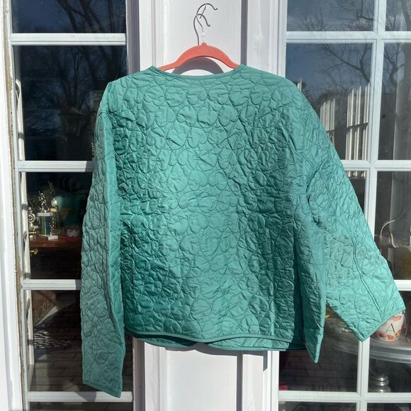 J Crew Quilted Heart Jacket NWT - Picture 7 of 13